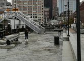 King Tide on Long Wharf