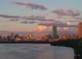 Sunset from the BU Bridge