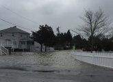 Flooded Duxbury street