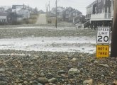 Humarock road in Marshfield