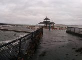 Flooding at Castle Island