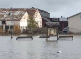 King Tide at Tenean Beach in Dorchester