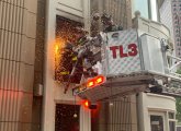 Firefighters at pasta place in Rowes Wharf