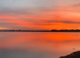 Sunset over Pleasure Bay