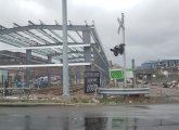 Red Line shed in South Boston