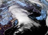 Nor'easter from space