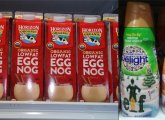 Egg nog and elf creamer