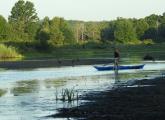 On the Charles River between Boston and Dedham