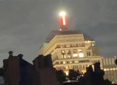 Old Hancock beacon is steady red