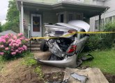 Car into house on Dana Avenue in Hyde Park