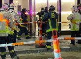 Firefighters at Post Office Square hazmat scene