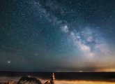 Milkway over the Atlantic from Rockport