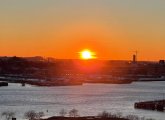 Sunset over Chelsea Creek