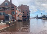 Flooding on Long Wharf