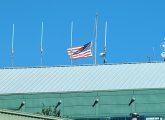 Flag lowered at Fenway