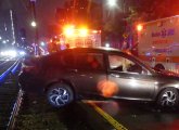 Car on Green Line tracks