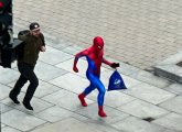 Running Spiderman