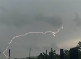 Lightning over Boston