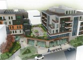 Rendering of proposed Boston Street apartment complex