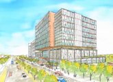 Rendering of possible Rte. 9 hotel/condo building