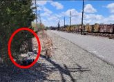 Microphone at CSX yard in Readville