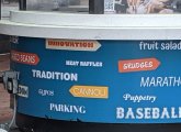 Boston advertised as full of meat raffles, fruit salad and typos