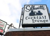 Silhouette Lounge sign in better days