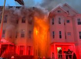 Bowdoin Street fire, photo by BFD