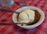 Indian pudding at Durgin-Park