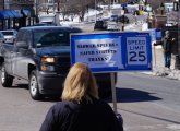 Slow down in Roslindale