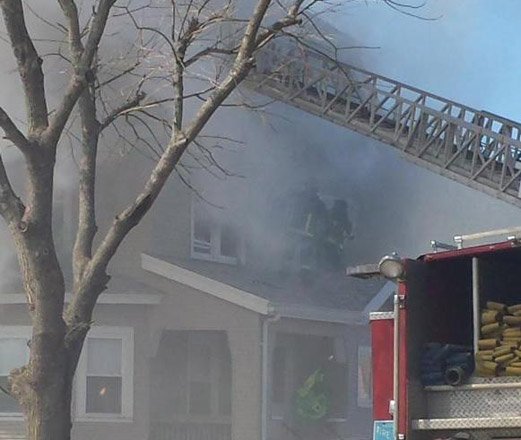 Manthorne Road fire, West Roxbury