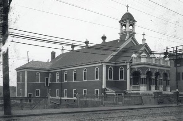 Church in old Boston