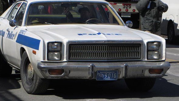 Replica 1978 BPD cruiser in South Boston