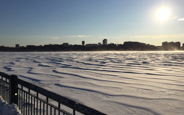 Icy Charles River