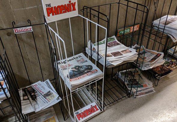 Dig in a Phoenix rack in Boston City Hall