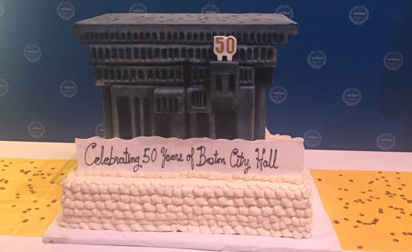 City Hall cake