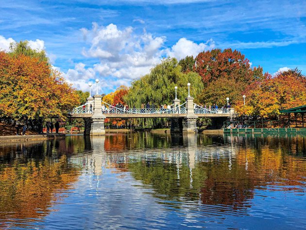 Public Garden on a fall day