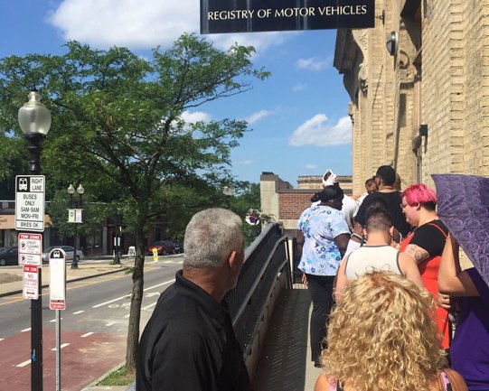 Hot RMV customers in Roslindale