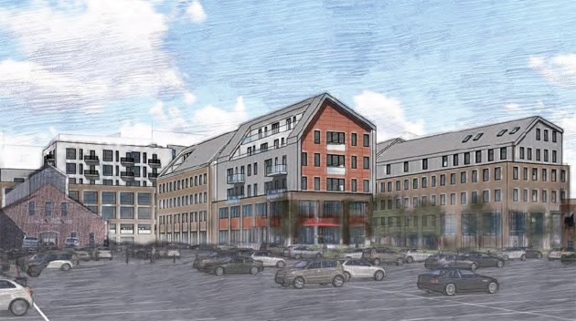 Rendering of proposed Port Norfolk development