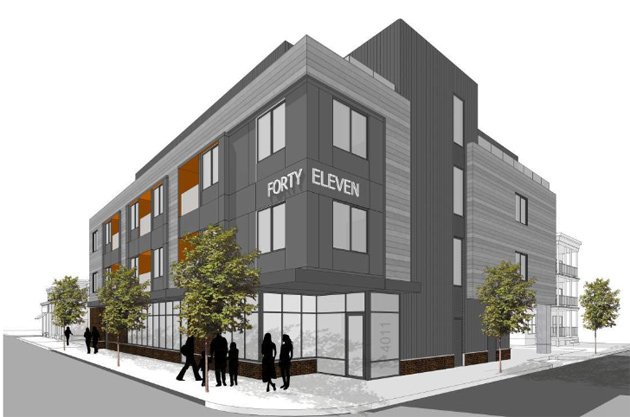 Proposed building at 4011 Washington St. in Roslindale