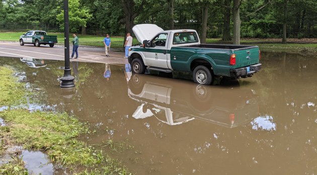 Franklin Park flood