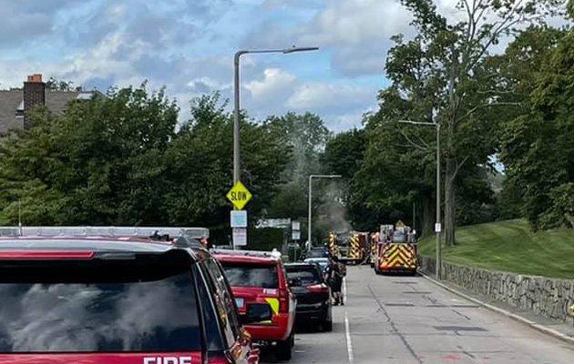 Firefighters respond to Lake Street