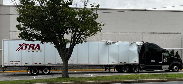 Strorrowed truck in Cambridge