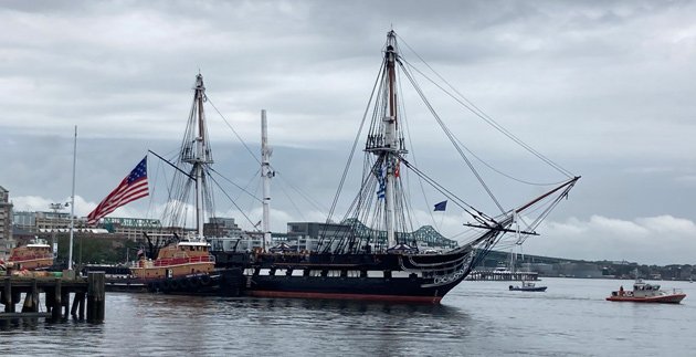 Old Ironsides Underway Universal Hub   Olduss 