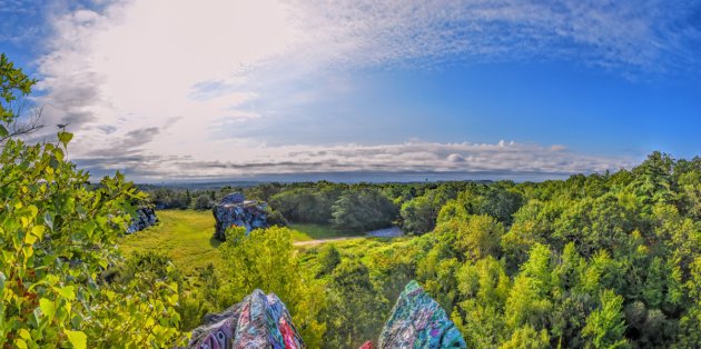 View from a Quincy quarry