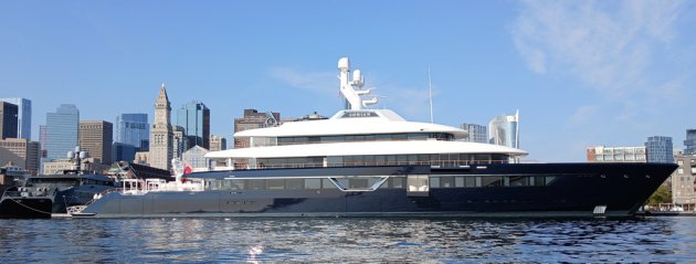 The Lonian in Boston Harbor