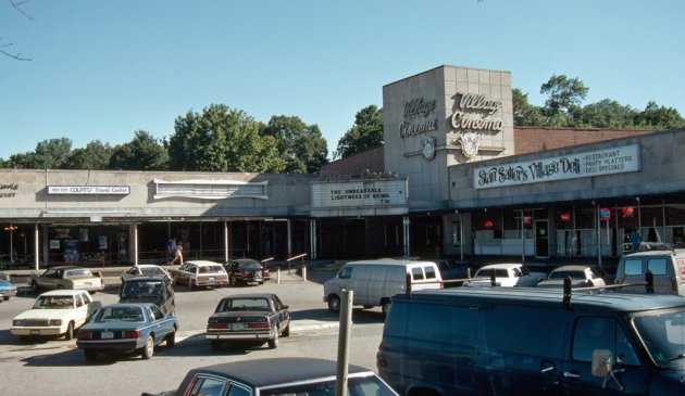 Hancock Village mall in 1987