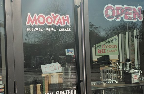 Mooyah closed