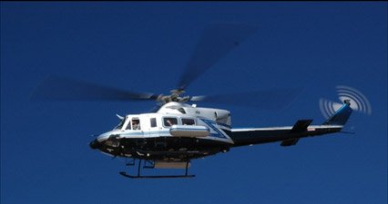 NNSA radiation monitoring helicopter