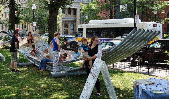 Big hammock in Roslindale